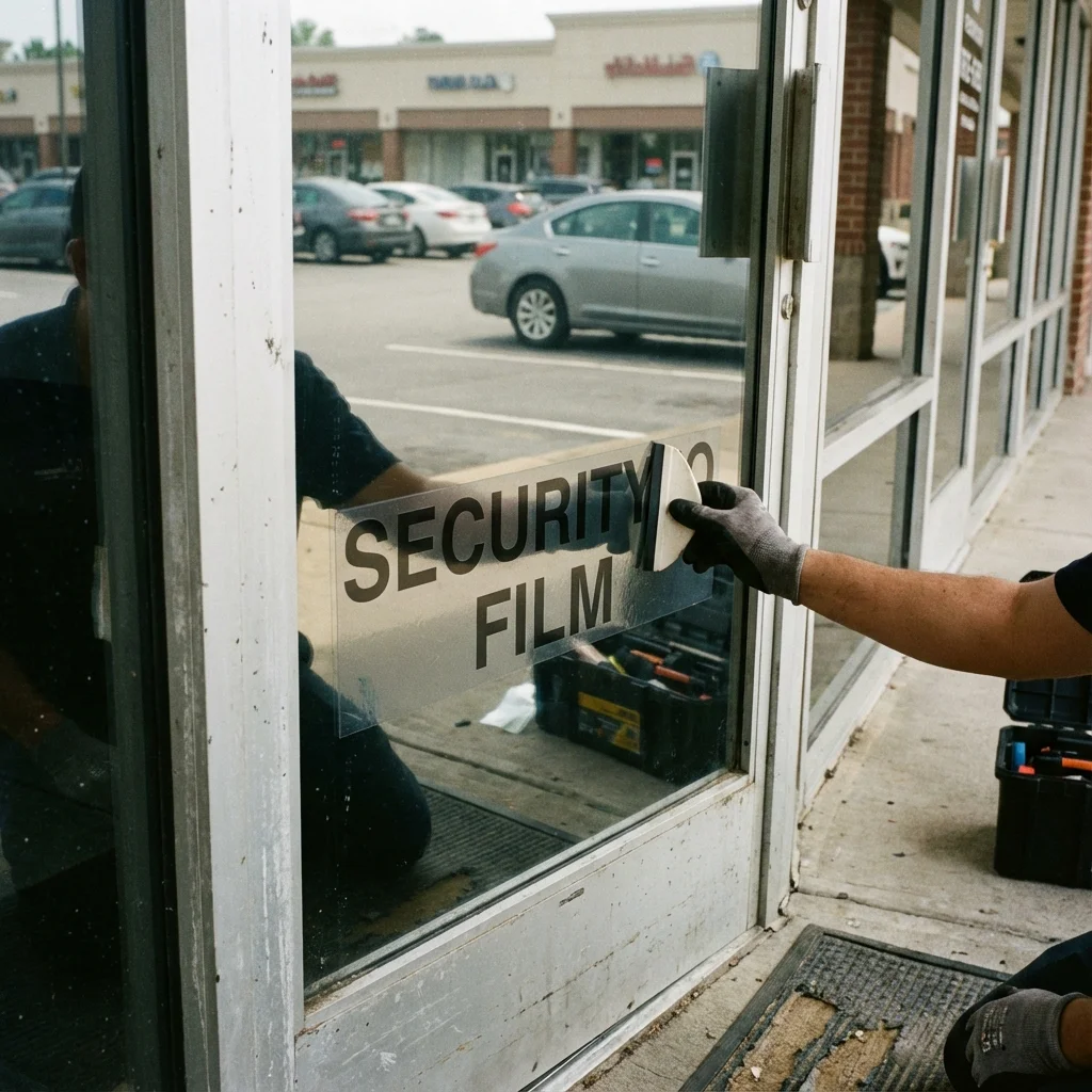 Anti-Graffiti Film service at Blackout Window Tinting Gilroy