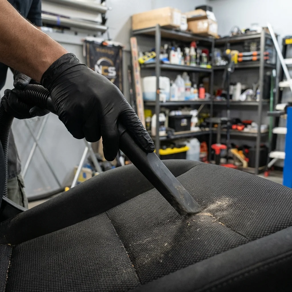 Interior Vacuum & Wipe-Down service at Blackout Window Tinting Gilroy