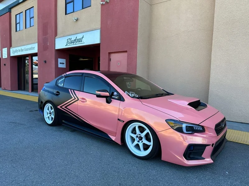 Subaru WRX custom wrap