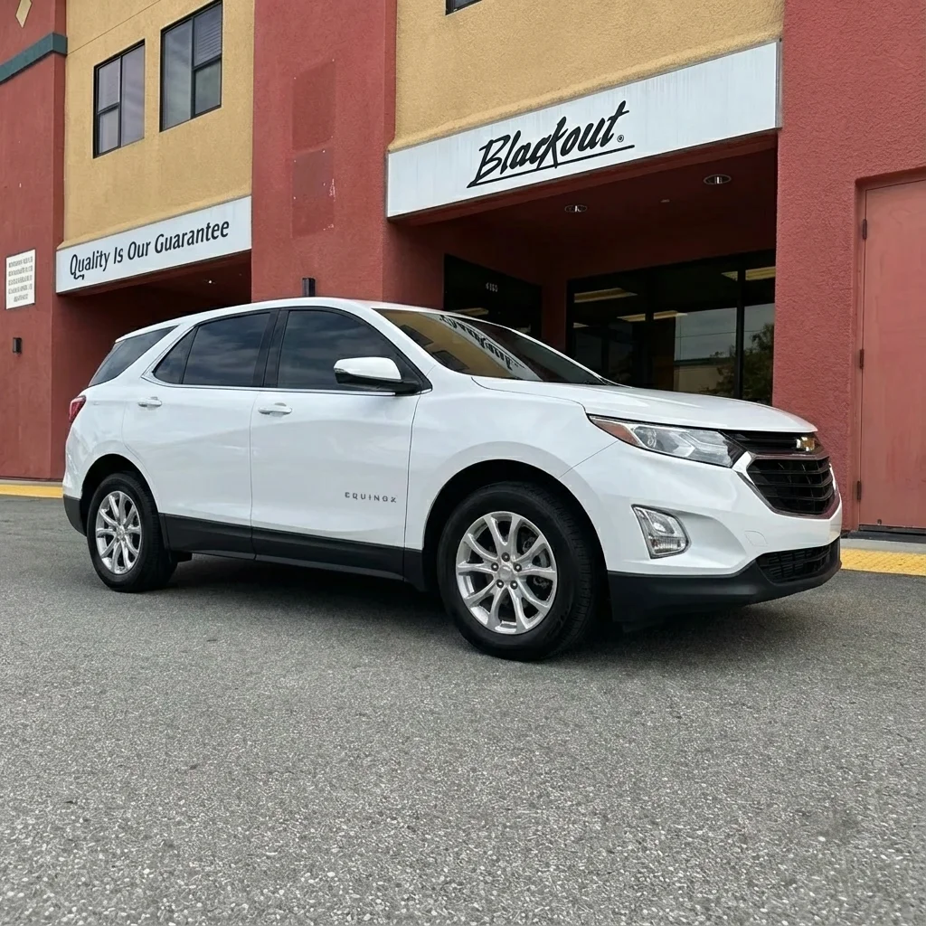 Chevrolet Equinox protection at Blackout Window Tinting
