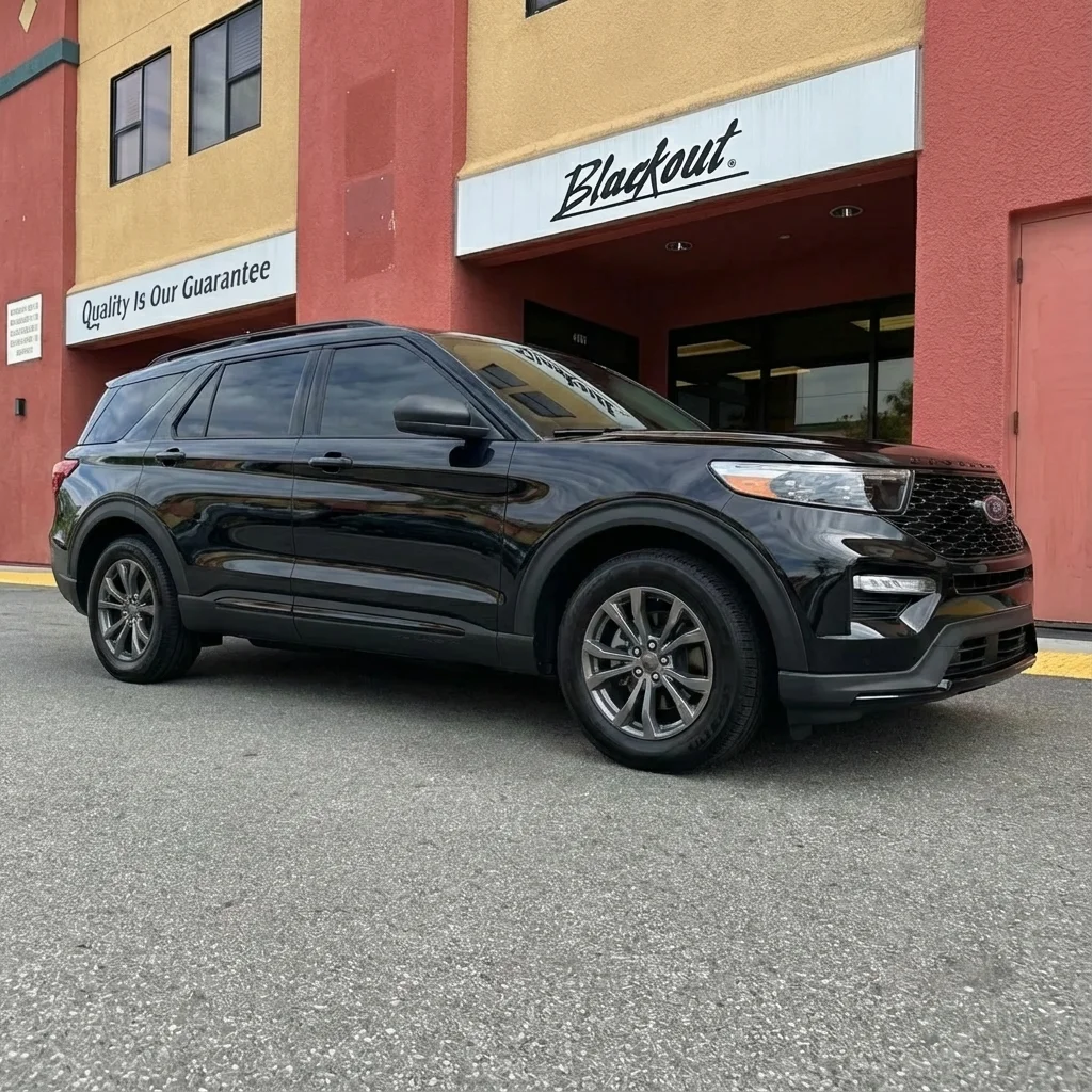 Ford Explorer protection at Blackout Window Tinting