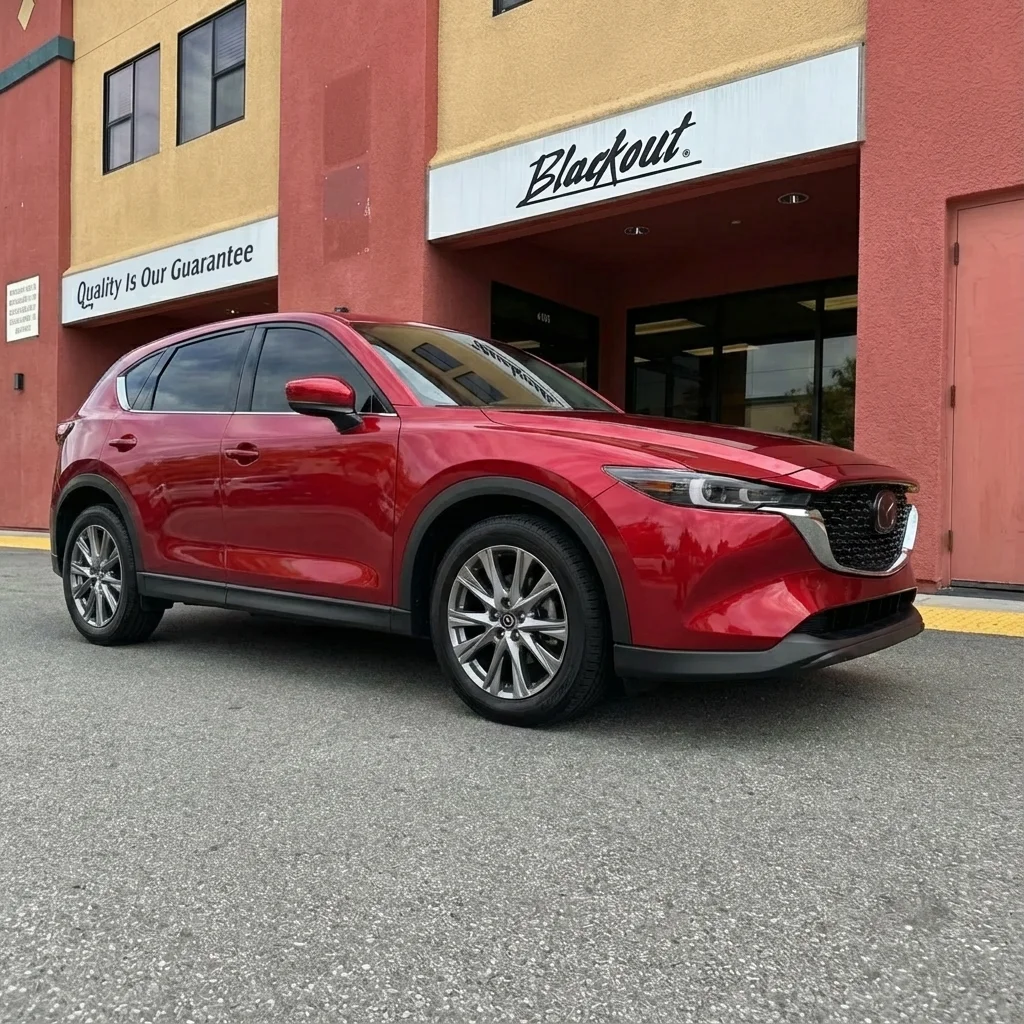 Mazda CX-5 protection at Blackout Window Tinting